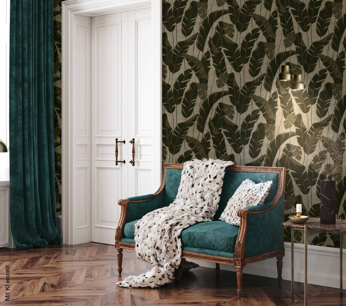 A.S.Creation Vliestapete schwarz beige B/H/D: ca. 53x1005x9,3 cm