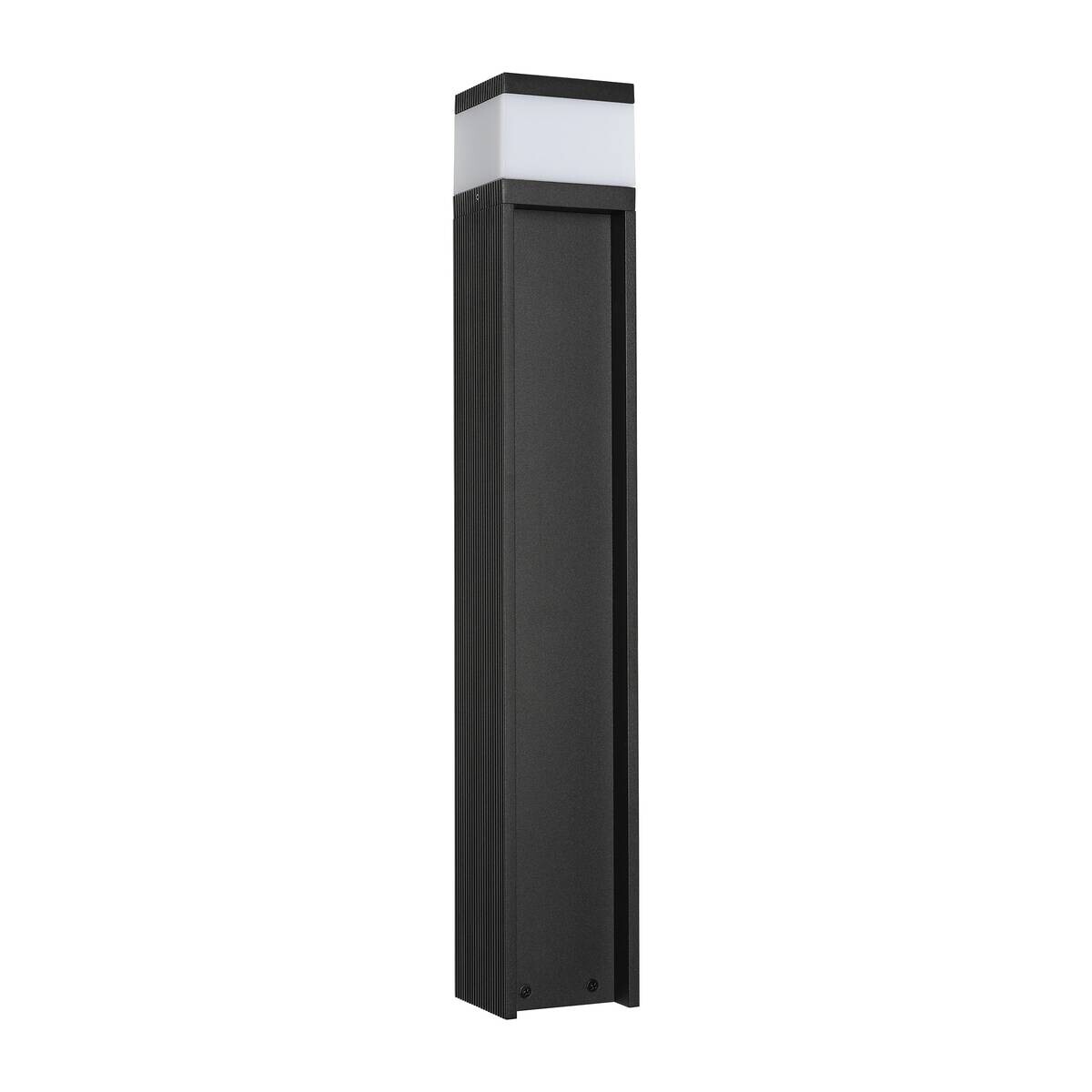 Lamkur Stehleuchte schwarz Stahl B/H/L: ca. 8x50x8 cm G9 1 Brennstellen