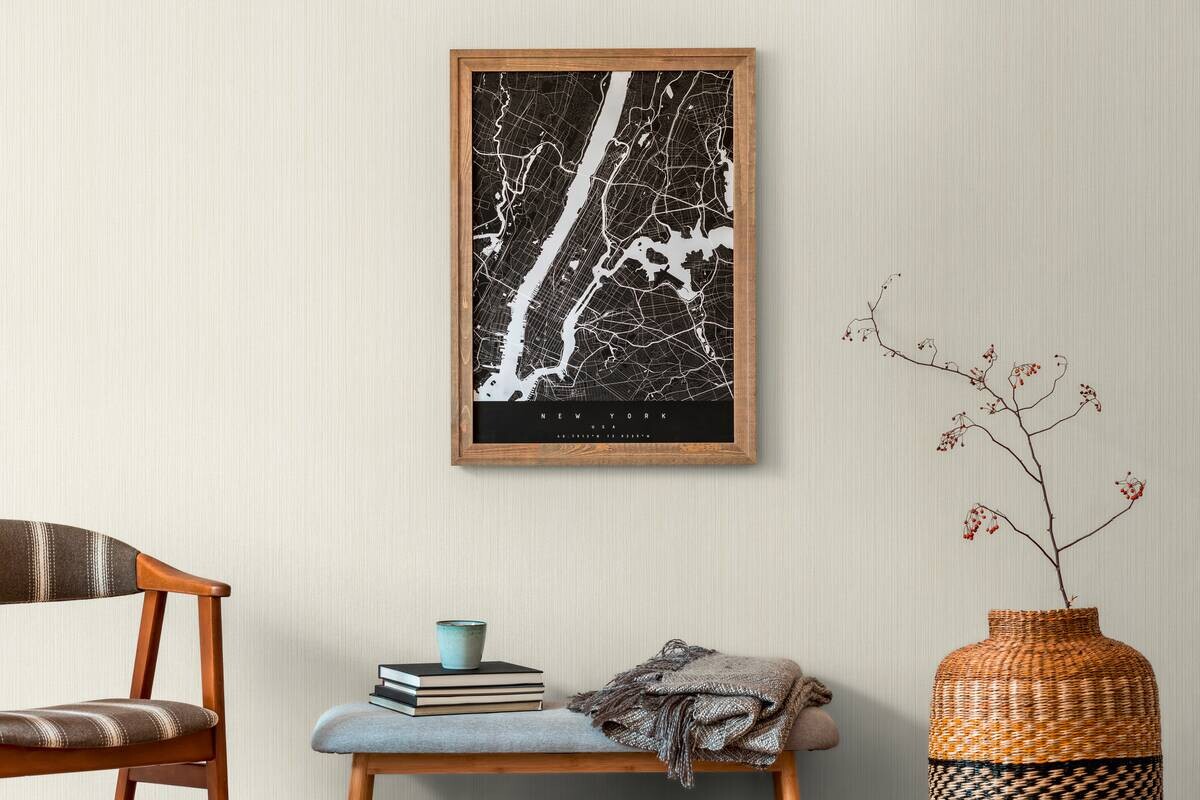 A.S.Creation Vliestapete creme gold B/H/D: ca. 53x1005x8,1 cm