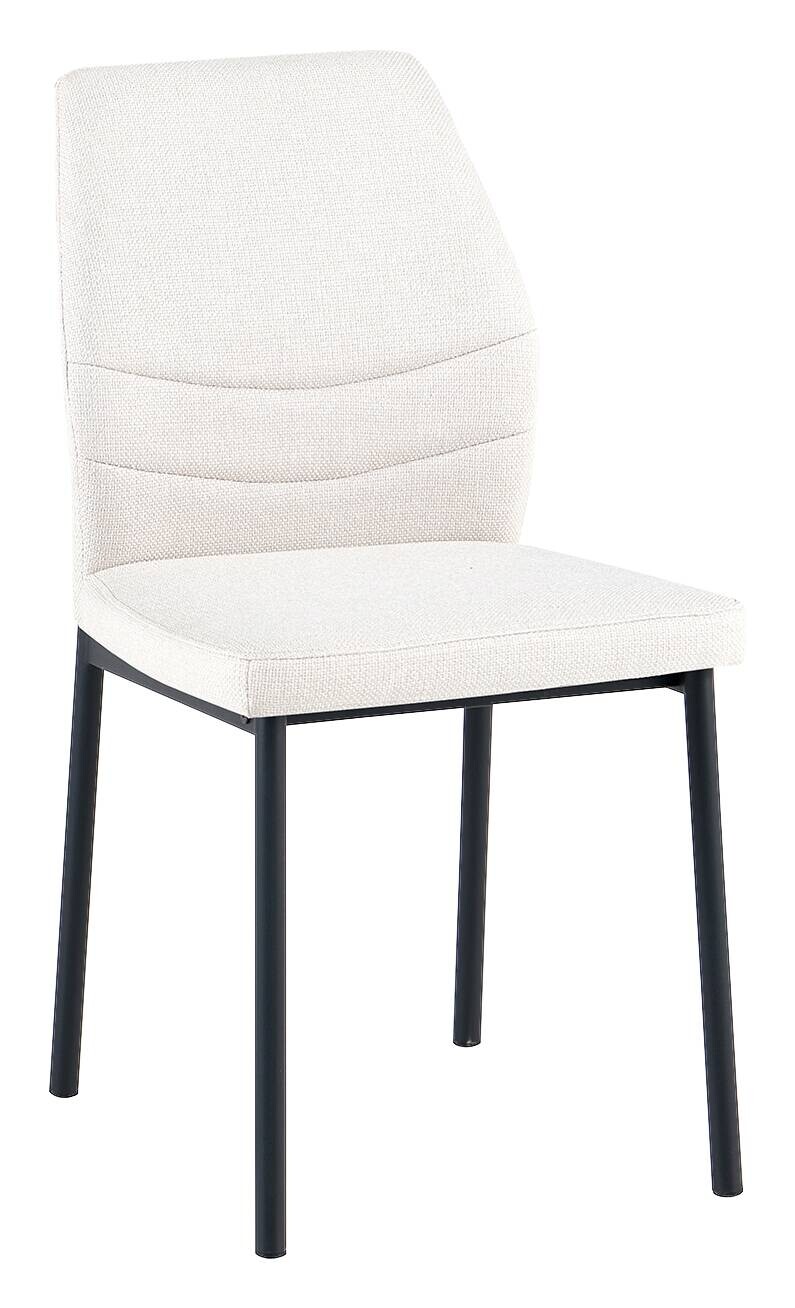 Stuhl Marbella beige Webstoff B/T: ca. 45x56 cm