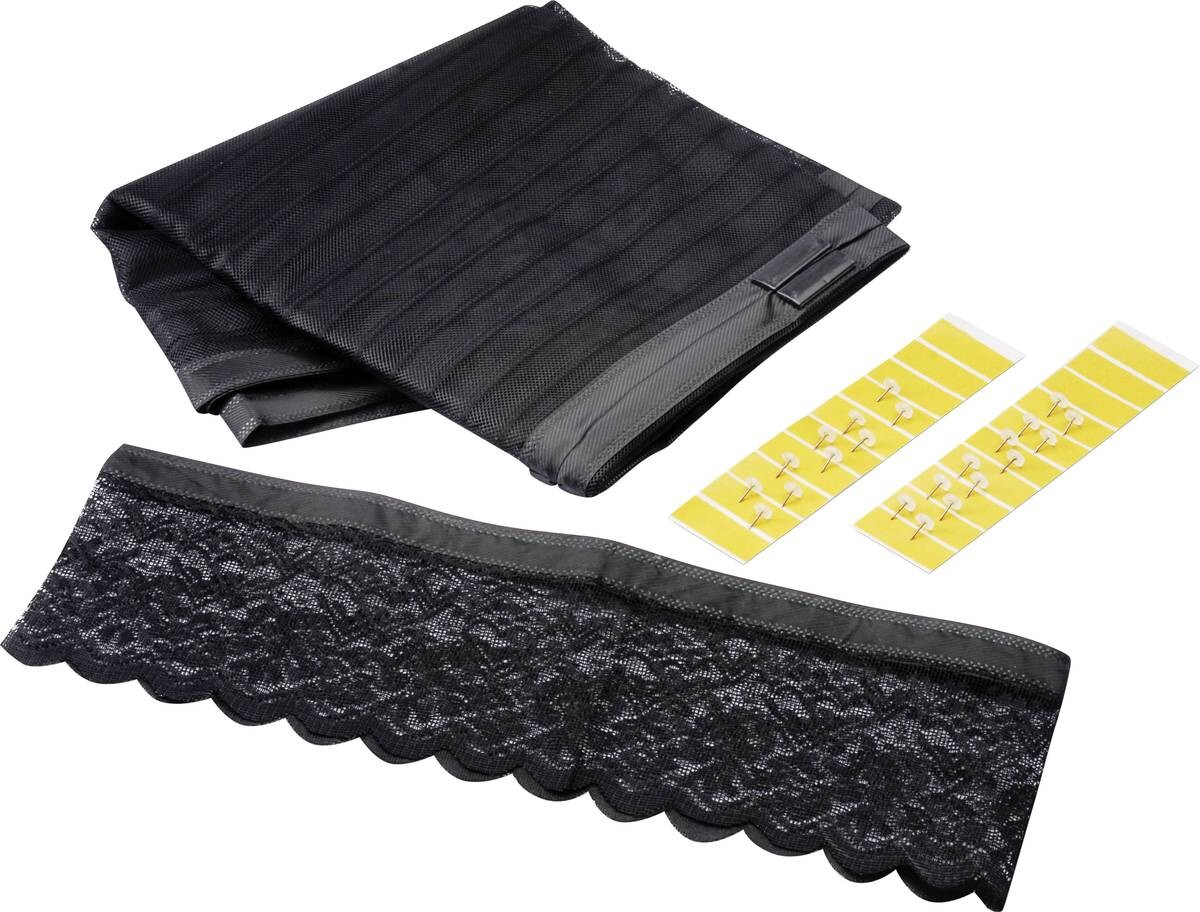 EASYmaxx Fliegengitter schwarz B/L: ca. 90x210 cm