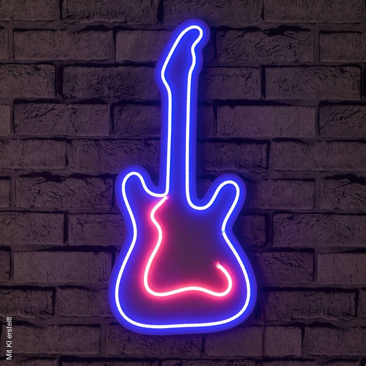Opviq LED-Wandleuchte blau rosa PVC B/H/T/L: ca. 26x55x2x26 cm