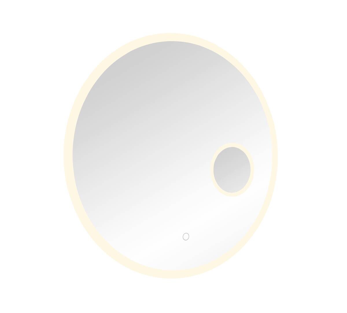 LED-Spiegel Nova transparent D: ca. 60 cm