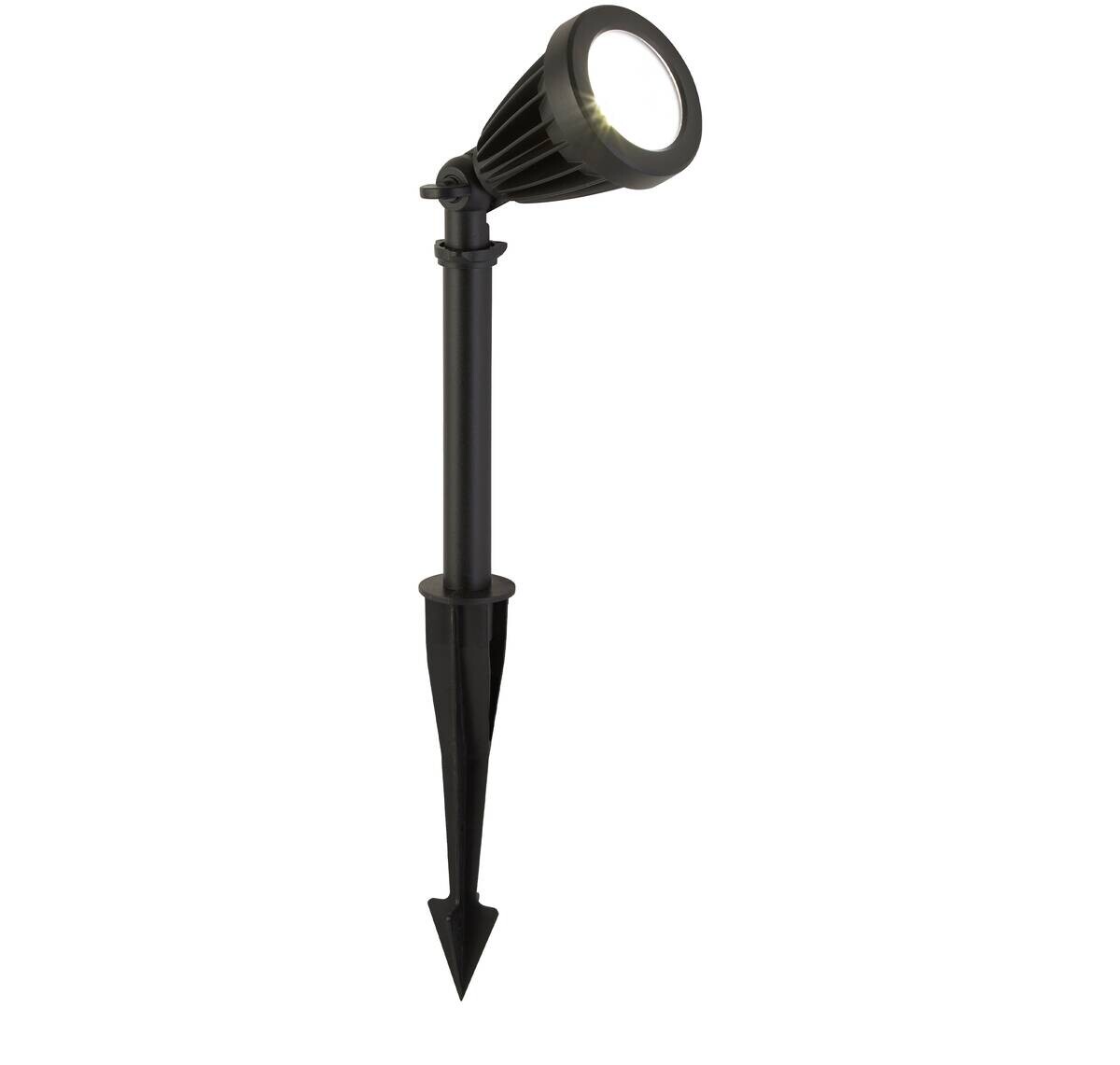 LED-Außenleuchte klar schwarz B/H/T: ca. 8x25x14,3 cm