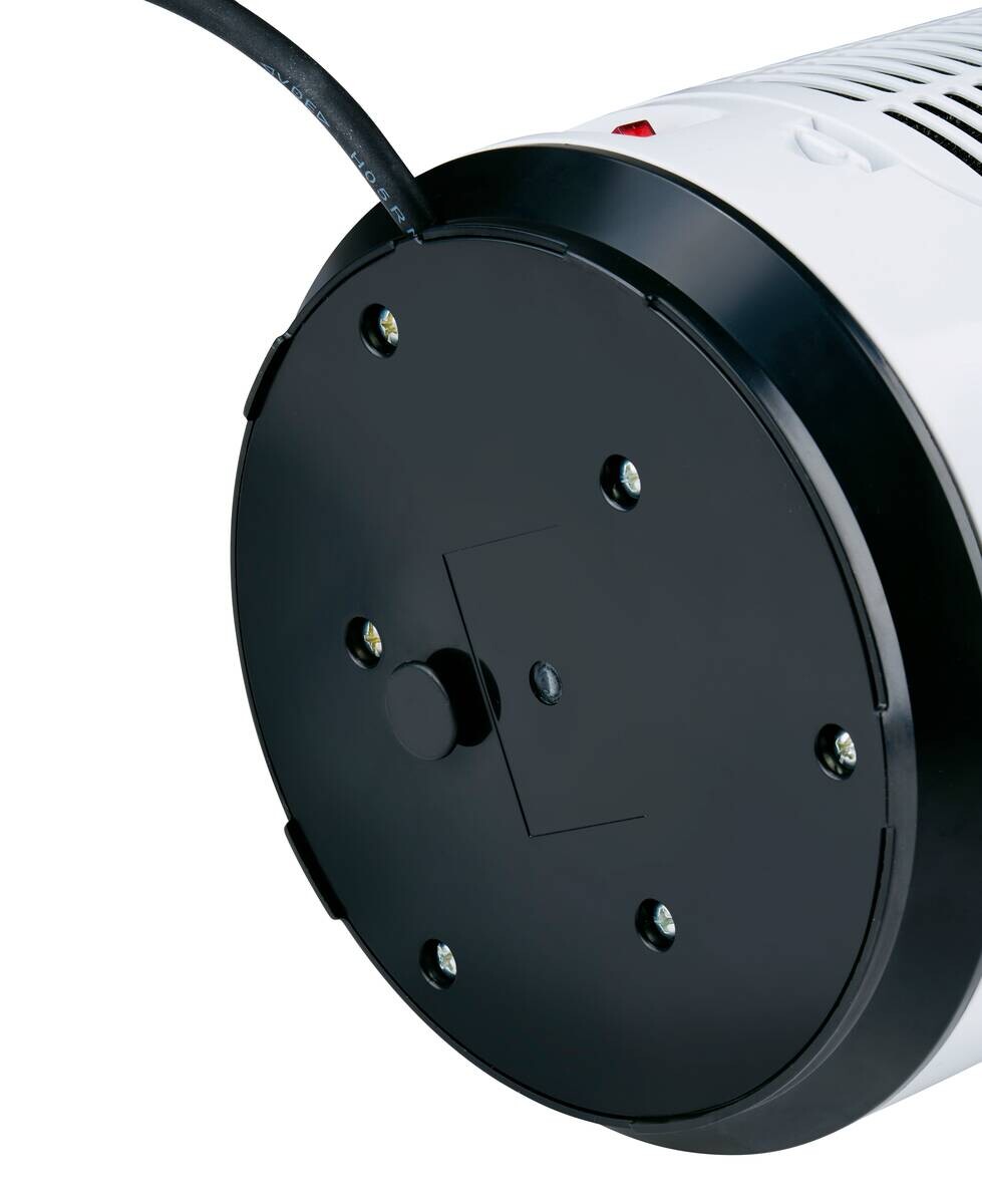 alpina Heizstrahler weiß schwarz Kunststoff ca. 1500 W