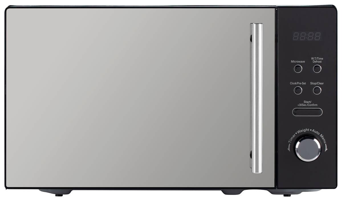 POCOline Mikrowelle AM720C3D-PM schwarz Metall B/H/T: ca. 44x26x35 cm ca. 20 l