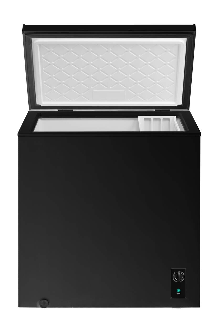POCOline Gefriertruhe EEK: E Spektrum: A bis G Gefrieren: 198 37dB schwarz B/H/T: ca. 77x85x56 cm | schwarz | 77,00/85,00/56,00 cm