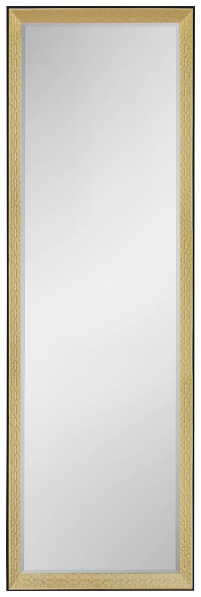 Rahmenspiegel Mara schwarz gold B/H: ca. 70x170 cm