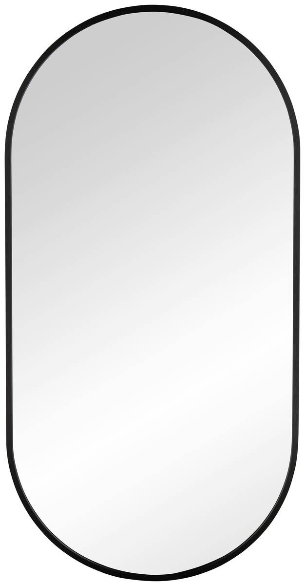 Mirrors & More Rahmenspiegel schwarz perlschwarz B/H: ca. 40x80 cm
