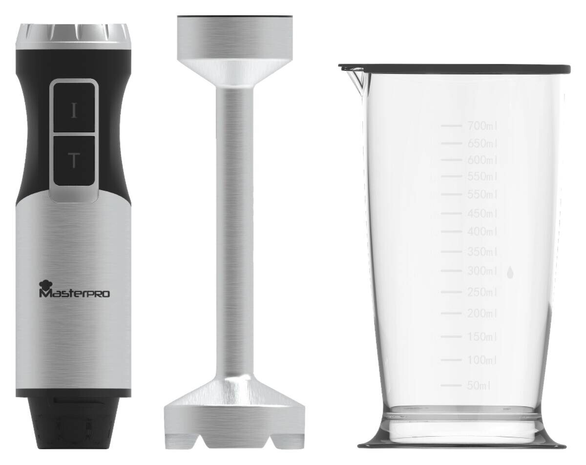 MASTERPRO Stabmixer-Set schwarz