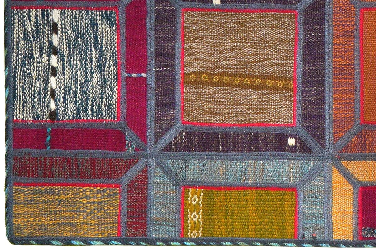 PersaTepp Teppich Kelim Tekkehdouz bunt B/H/L: ca. 150x1x200 cm