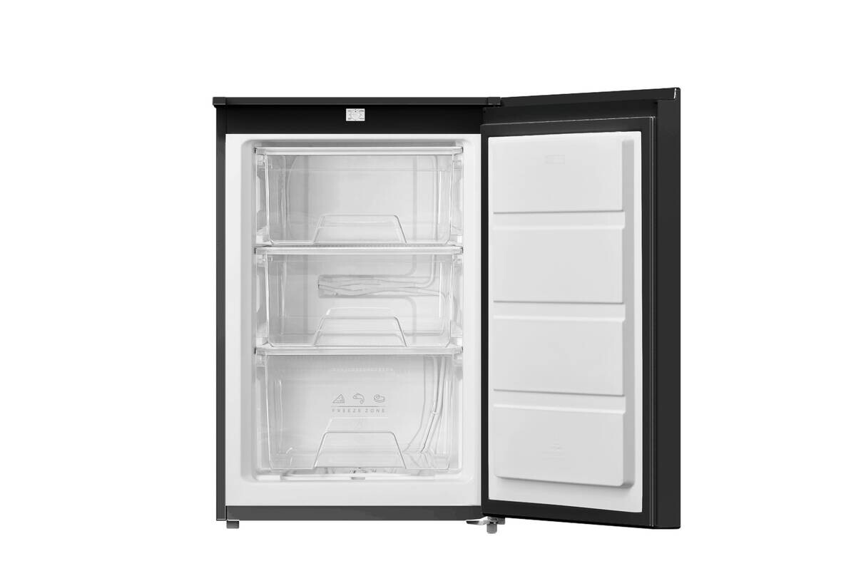 POCOline Gefrierschrank GS85-86DS schwarz B/H/T: ca. 55,3x84,5x57,4 cm