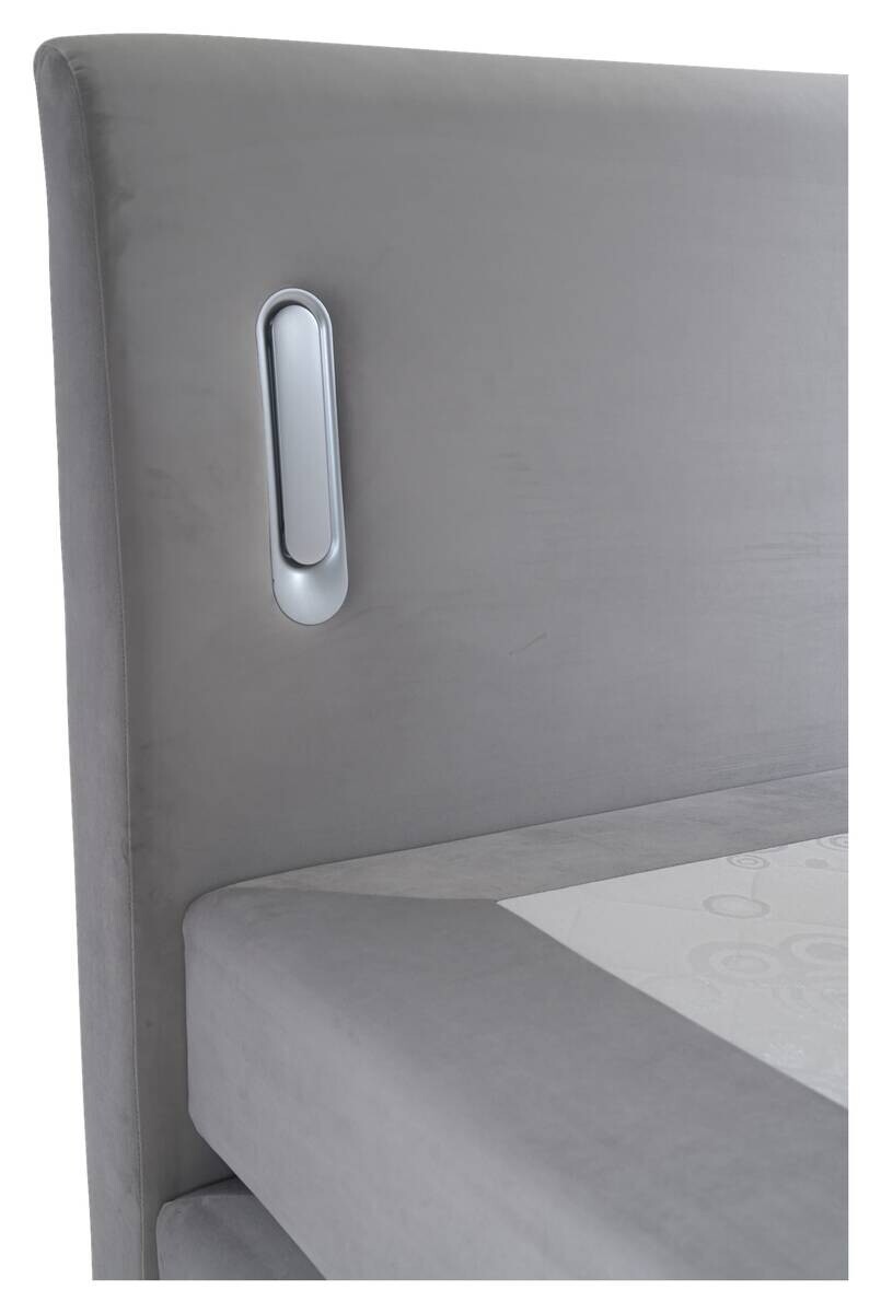 Boxspringbett Lighting hellgrau Liegefläche B/L: ca. 180x200 cm