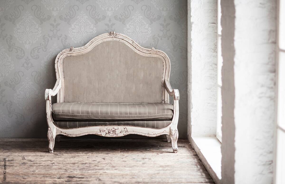 A.S.Creation Vliestapete Memory 3 Barock creme B/L: ca. 53x1005 cm