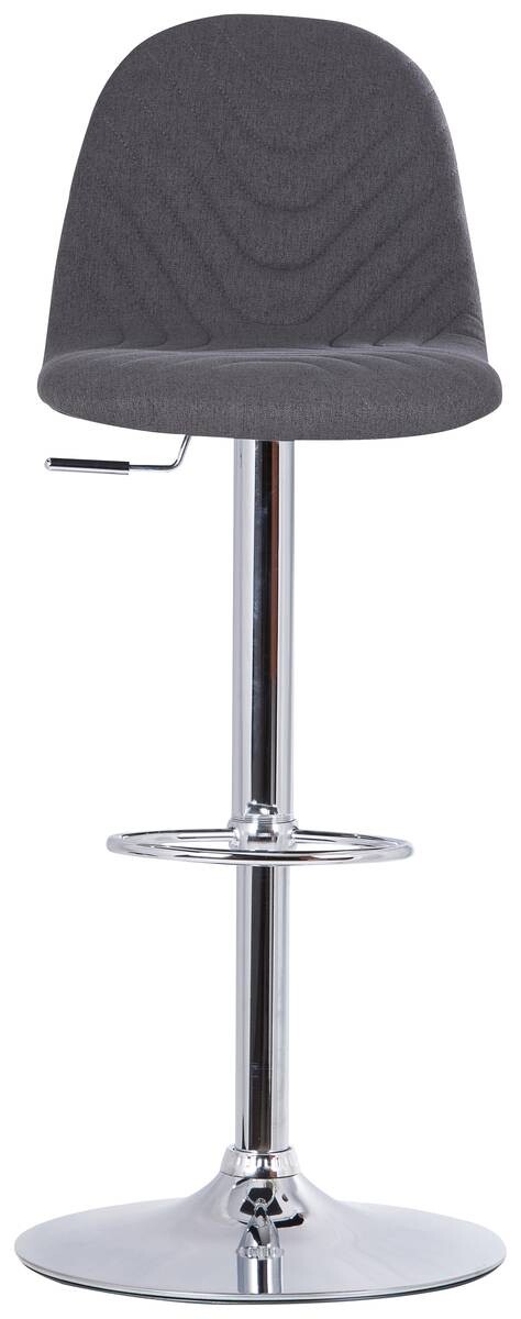 Barhocker CASINO 2er-Set anthrazit Webstoff B/H/T: ca. 41x88x52,5 cm