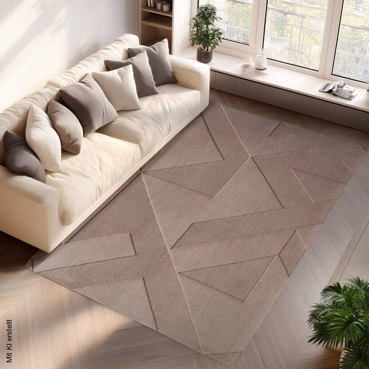 Ayyildiz Teppich POMPEI beige B/L: ca. 160x230 cm