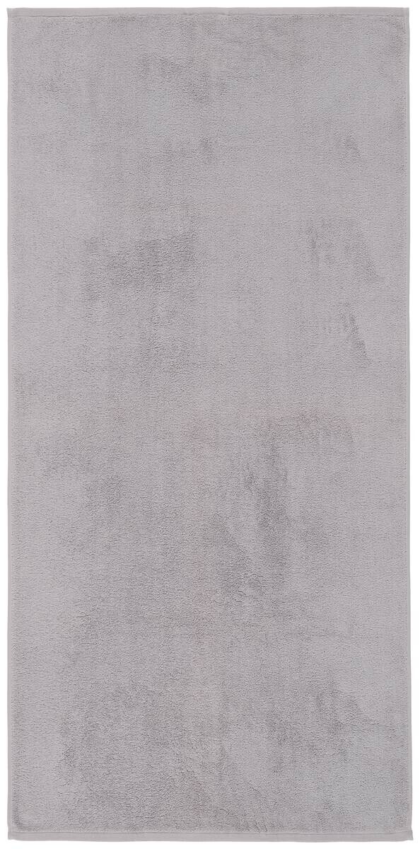 Duschtuch silber Baumwolle B/L: ca. 70x140 cm