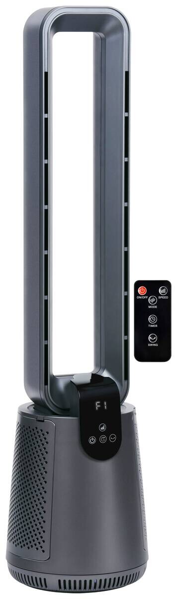 Lifetime Ventilator 871125243604 grau Metall Kunststoff B/H/L: ca. 23,6x93,1x23,6 cm