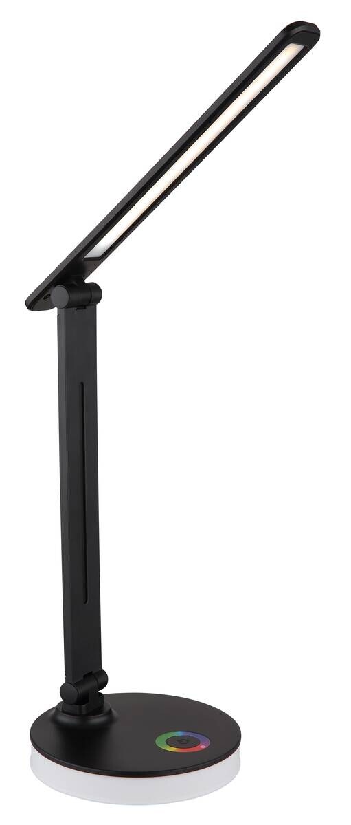 GLOBO LED-Tischleuchte schwarz Kunststoff B/H/T: ca. 15x50x28 cm