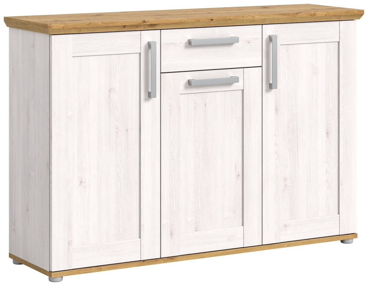 Kommode Verona Sibiu Lärche Nachbildung Eiche Artisan Nachbildung B/H/T: ca. 137x92x39 cm