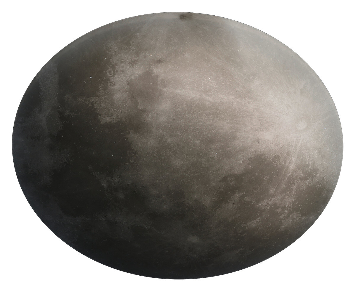 TRIO Deckenleuchte Lunar weiß Acryl H/D: ca. 12x60 cm