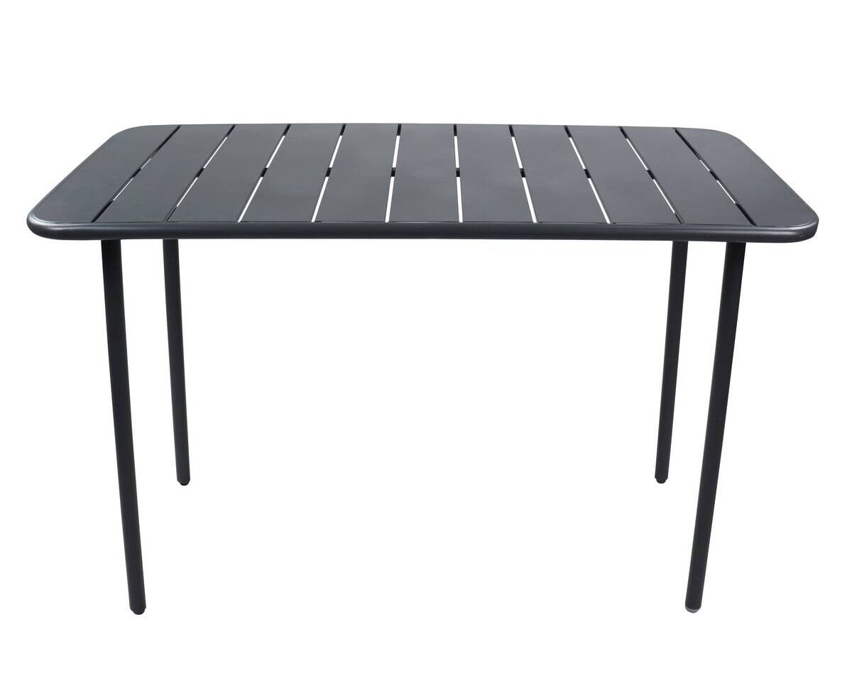 VCM Gartentisch Sumila schwarz Metall B/H/L: ca. 110x72x55 cm