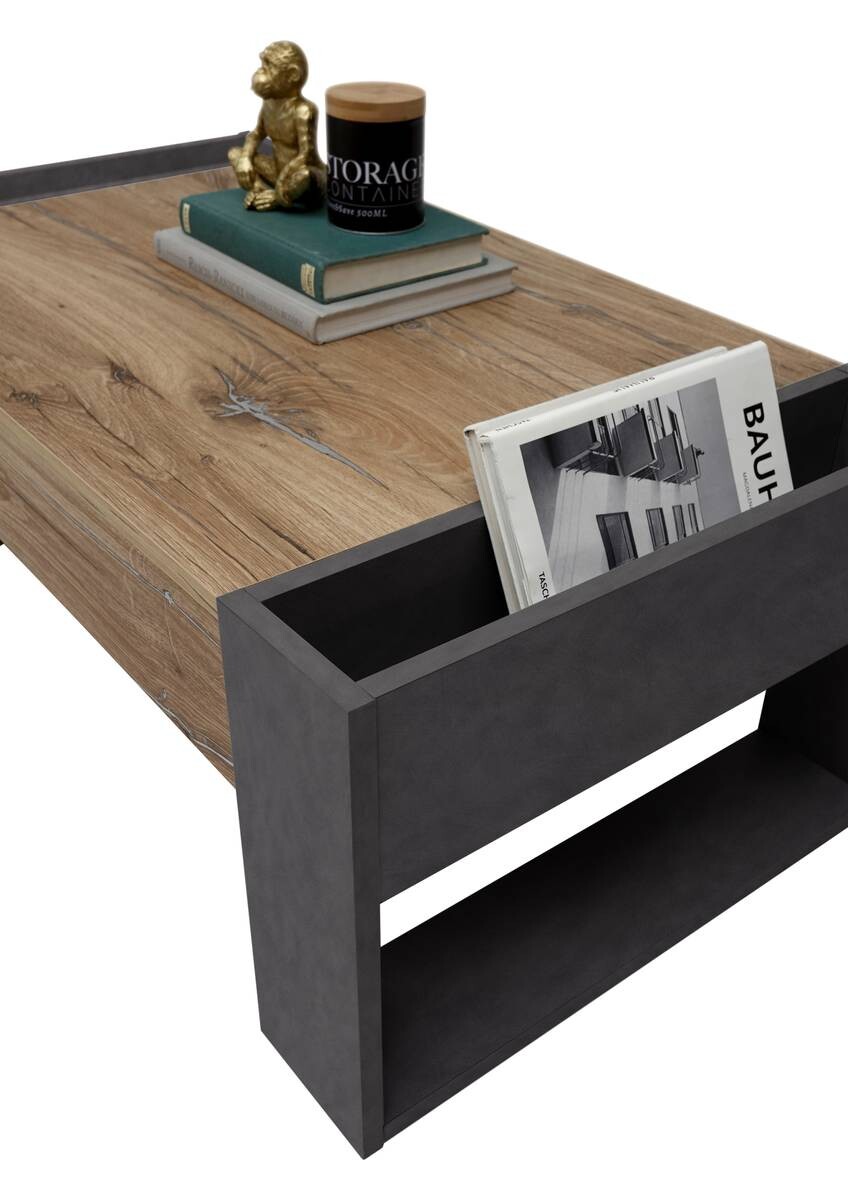 Couchtisch Eiche Flagstaff Nachbildung Matera Nachbildung B/H/T: ca. 110x41x60 cm