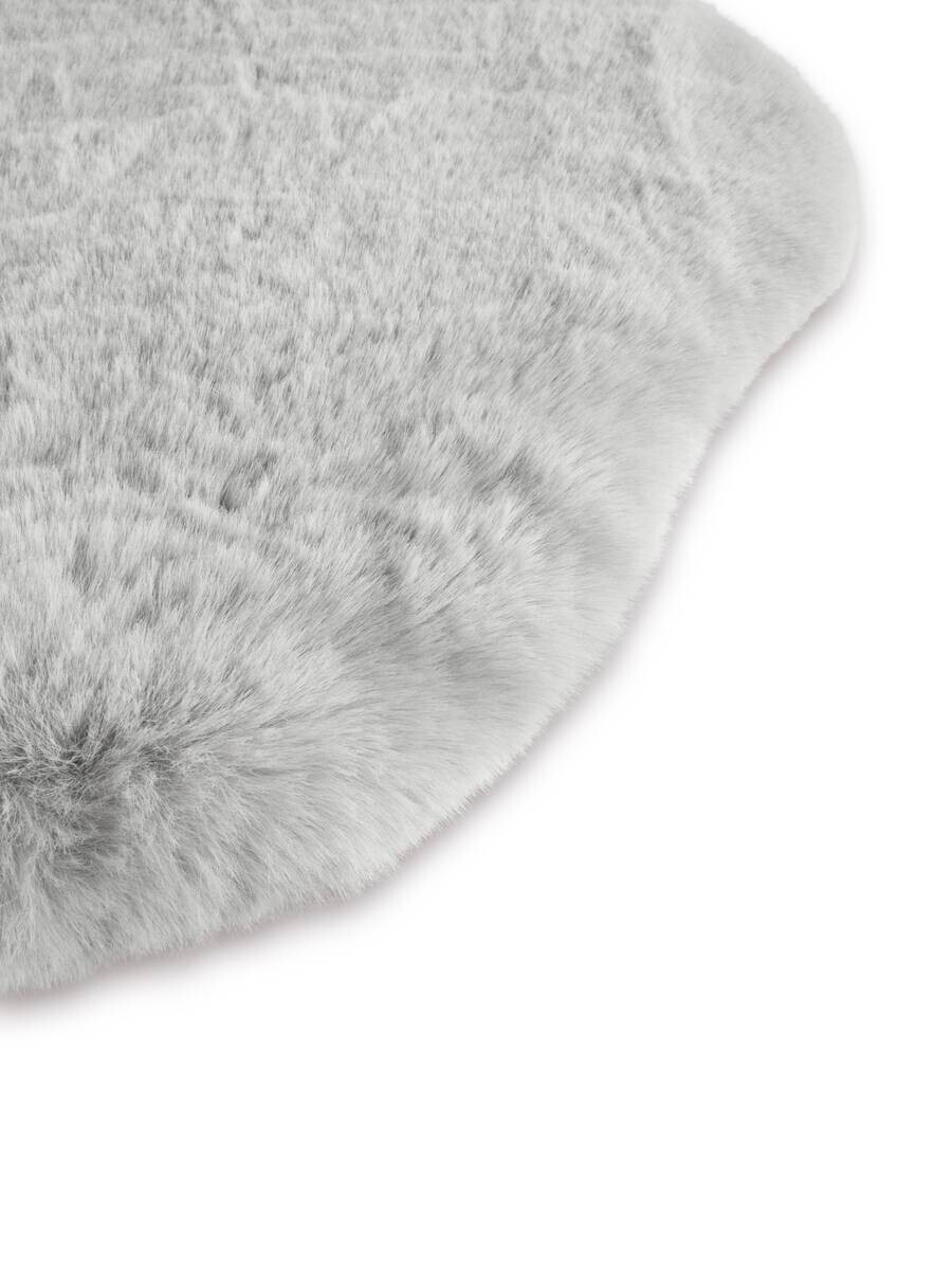 Fellimitat Jack silber B/L: ca. 60x90 cm