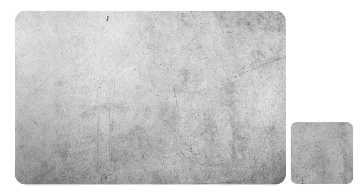 Platzset grau Polypropylen B/L: ca. 44x28 cm