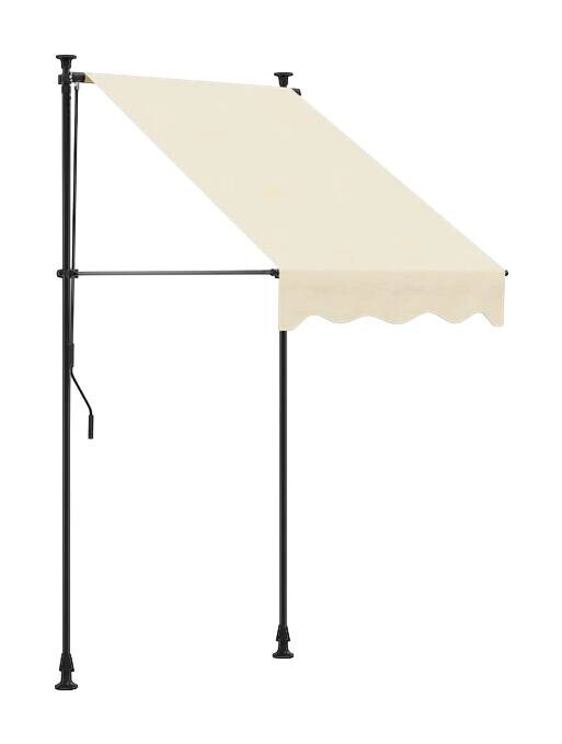 vidaXL Markise creme B/H/L: ca. 150x300x100 cm