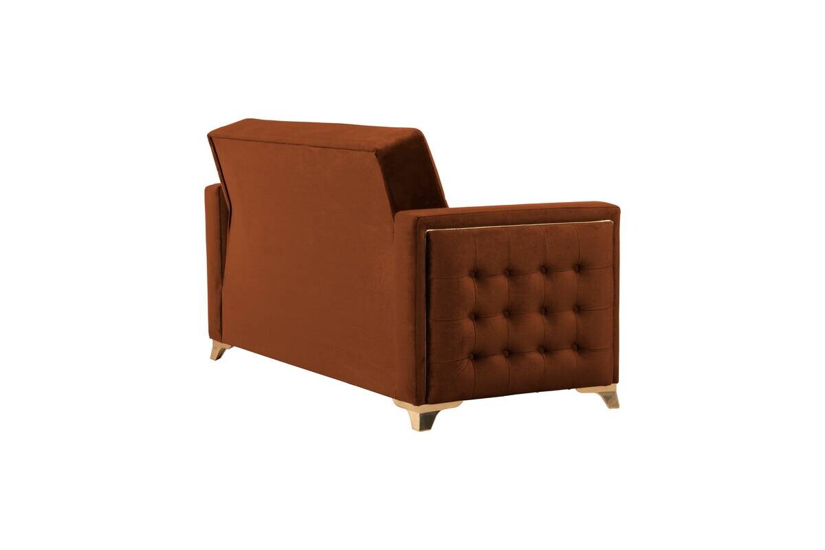 Sofa 3-2-1 Cavana zimtbraun Microfaser