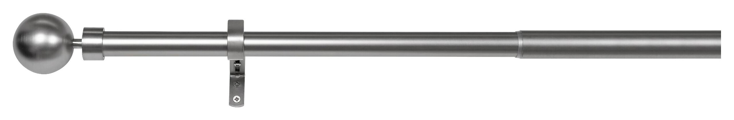 ondeco Stilgarnituren habito/ball-classic Edelstahloptik Metall ausziehbar von ca. 190 bis 360 cm 1.0 Läufe