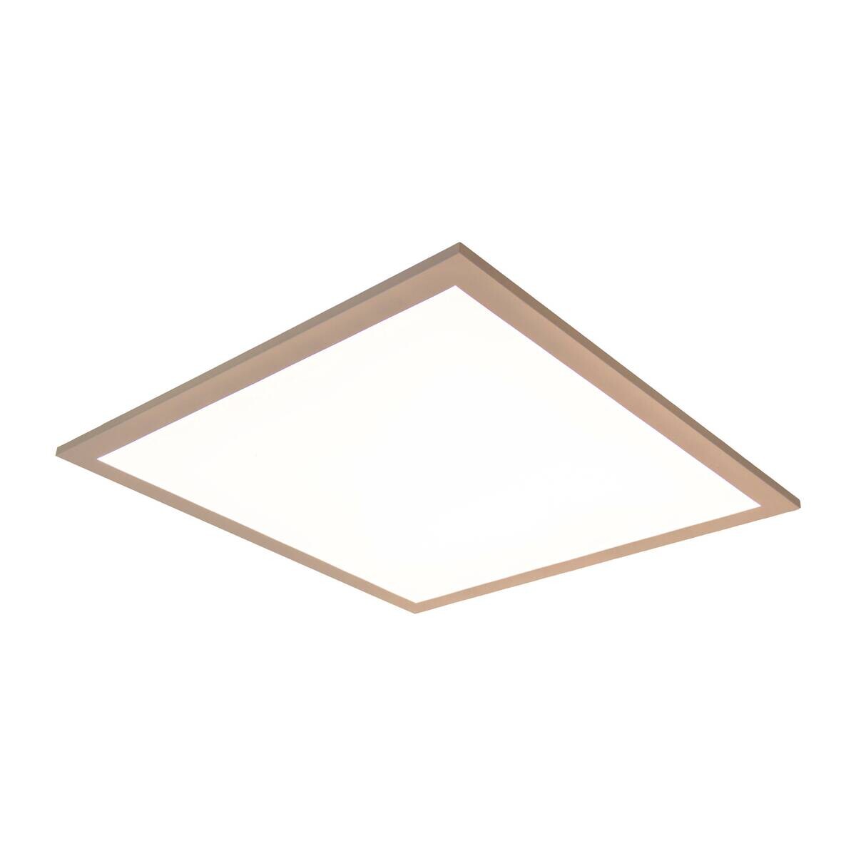Näve Leuchten Deckenleuchte 1388223 weiß Metall Kunststoff B/H/T: ca. 45x6x45 cm null 1 Brennstellen