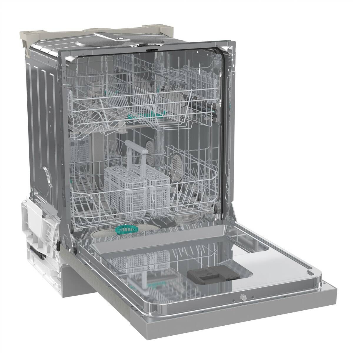 Gorenje Unterbau-Geschirrspüler GU642E90X EEK: E Spektrum: A bis G 13 Gedecke Inox B/H/T: ca. 60x82x60 cm