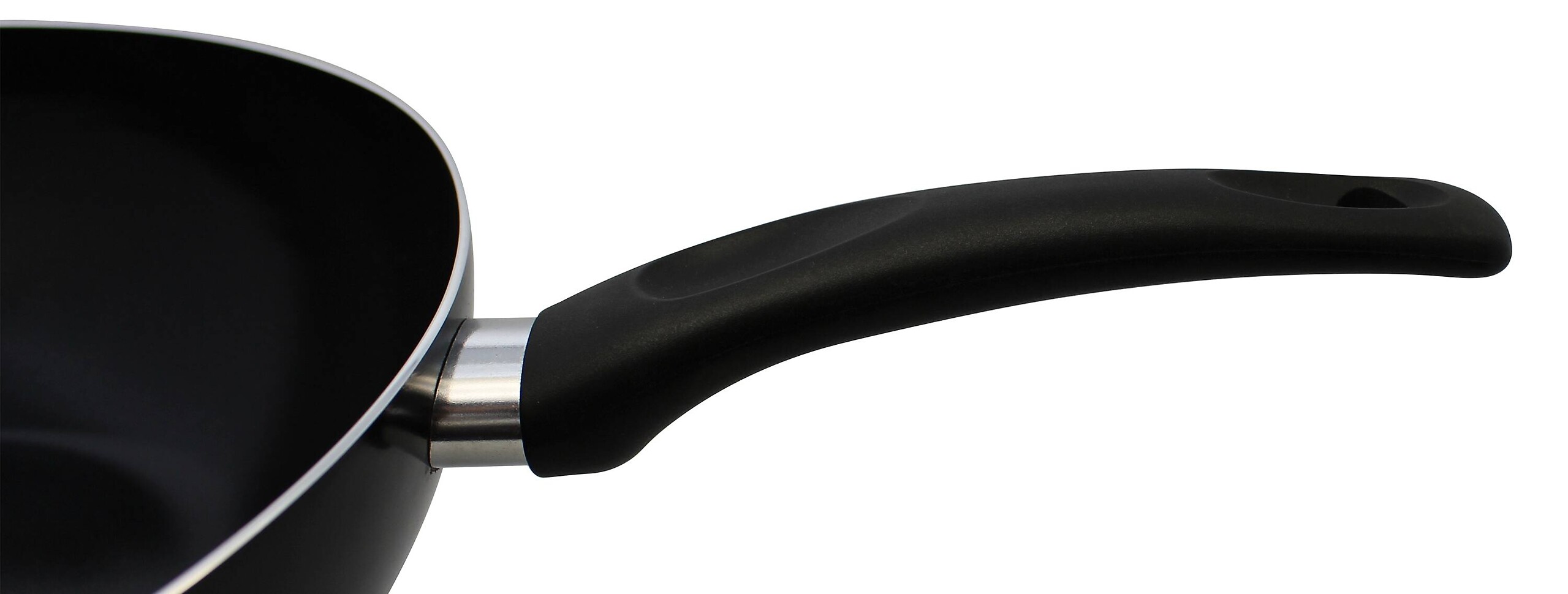 Pfanne schwarz Aluminium D: ca. 28 cm