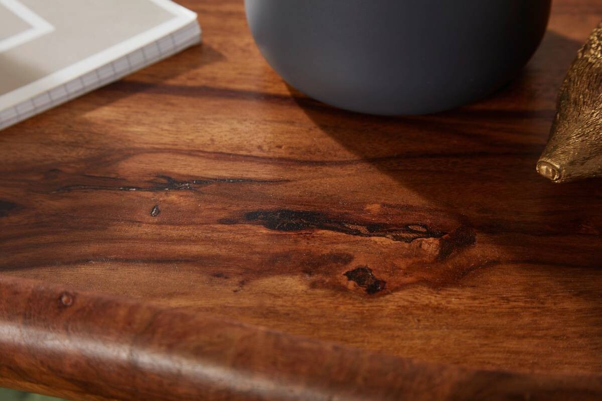 Wohnling Couchtisch braun B/H/T: ca. 71x51x40 cm