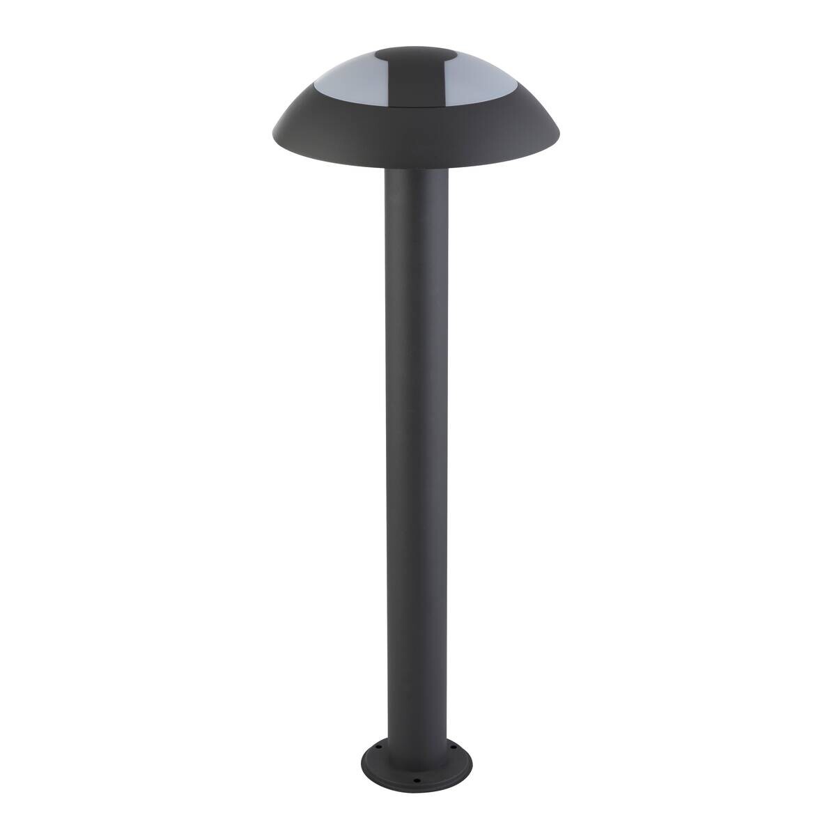 LED-Außenleuchte weiß dunkelgrau B/H/L: ca. 17x73x17 cm