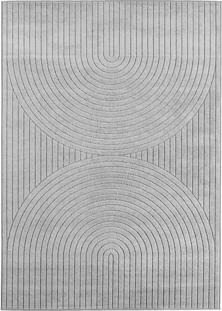 Ayyildiz In-/Outdoor-Teppich NOVA silber B/L: ca. 140x200 cm