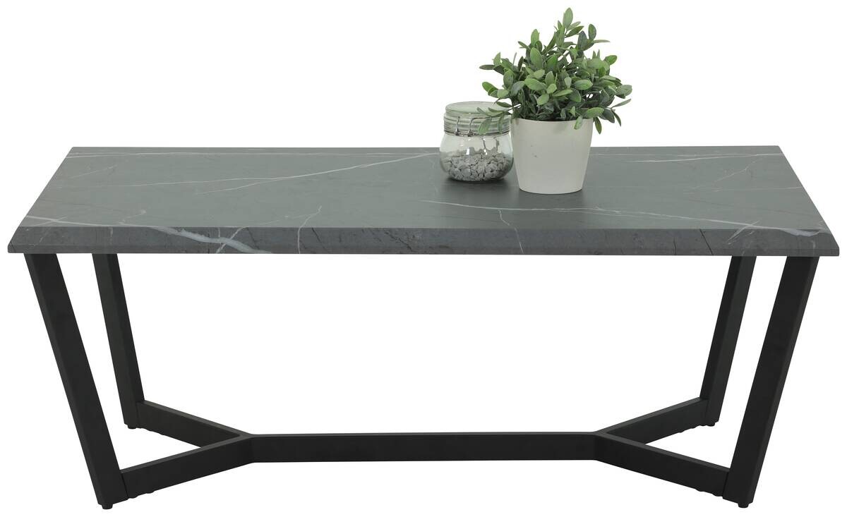 Couchtisch Roland grau Marmor Optik B/H/T: ca. 110x42x60 cm