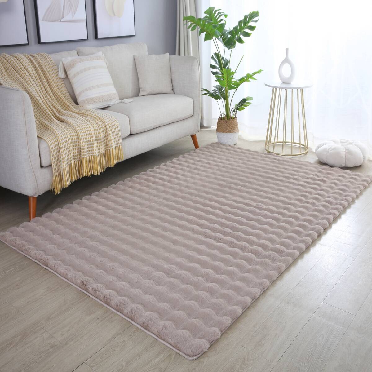 Ayyildiz Teppich AMBIANCE beige B/L: ca. 120x170 cm