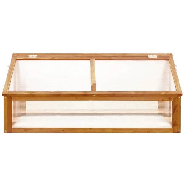 Gewächshaus braun B/H/L: ca. 80x50x114 cm