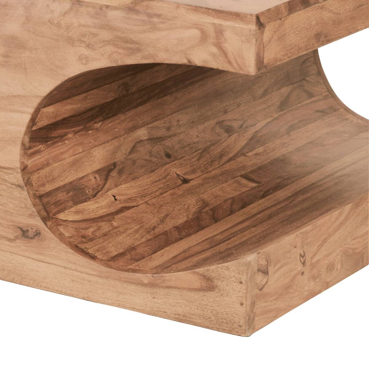 Wohnling Couchtisch braun B/H/T: ca. 118x38x70 cm