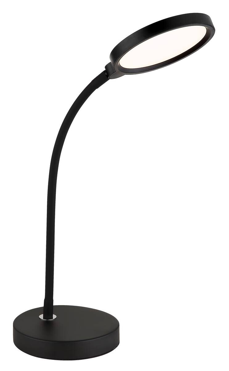 GLOBO LED-Tischleuchte schwarz Kunststoff Metall B/H/T: ca. 15x28x43 cm 1 Brennstellen