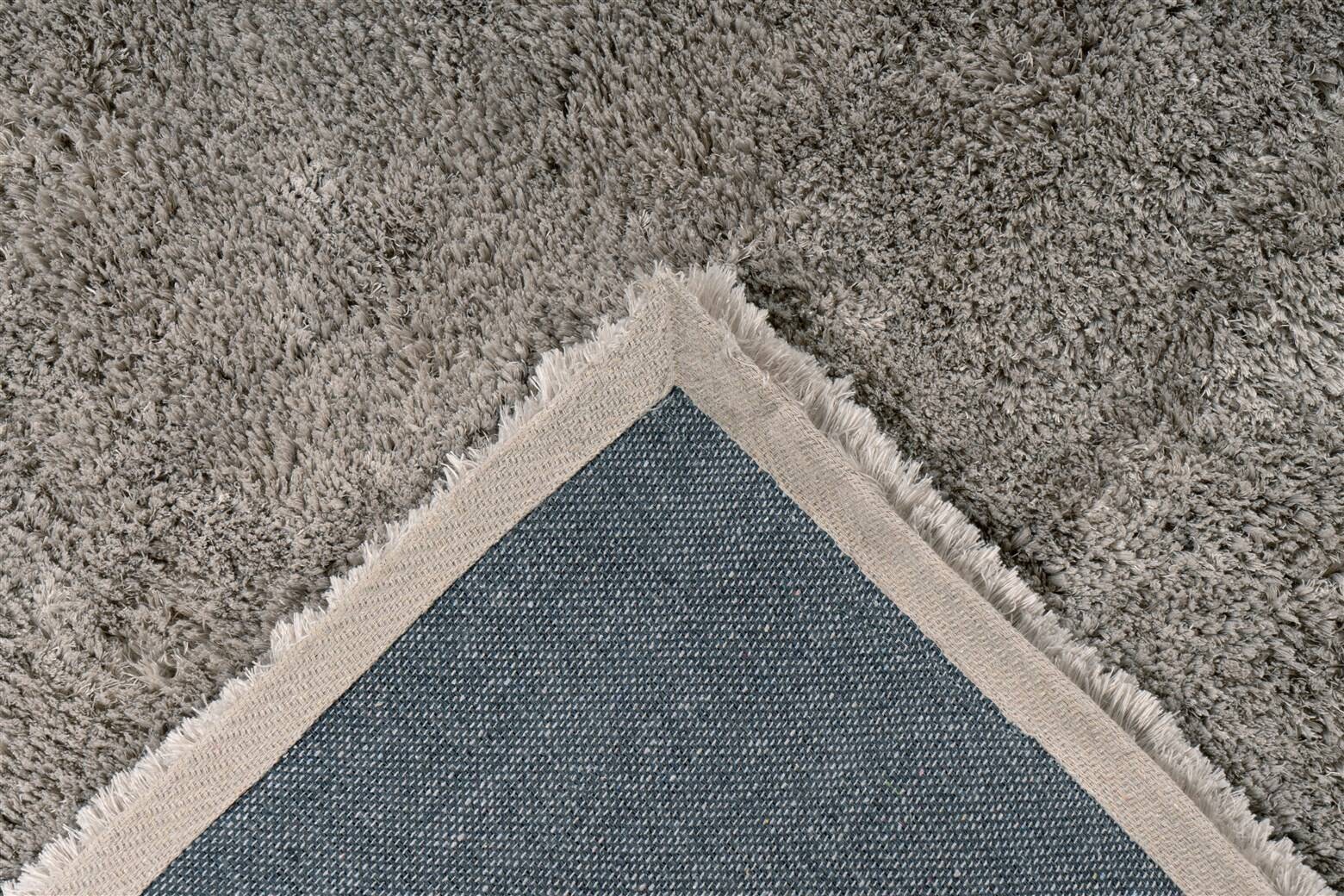 Kayoom Hochflorteppich Bali 110 Silbergrau B/H/L: ca. 160x4x230 cm