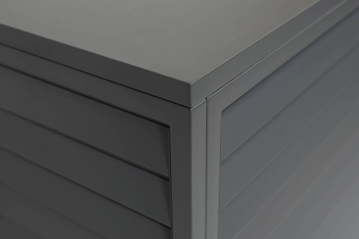 Westmann Verkleidung Wärmepumpe Boxa anthrazit B/H/L: ca. 140x97x56 cm