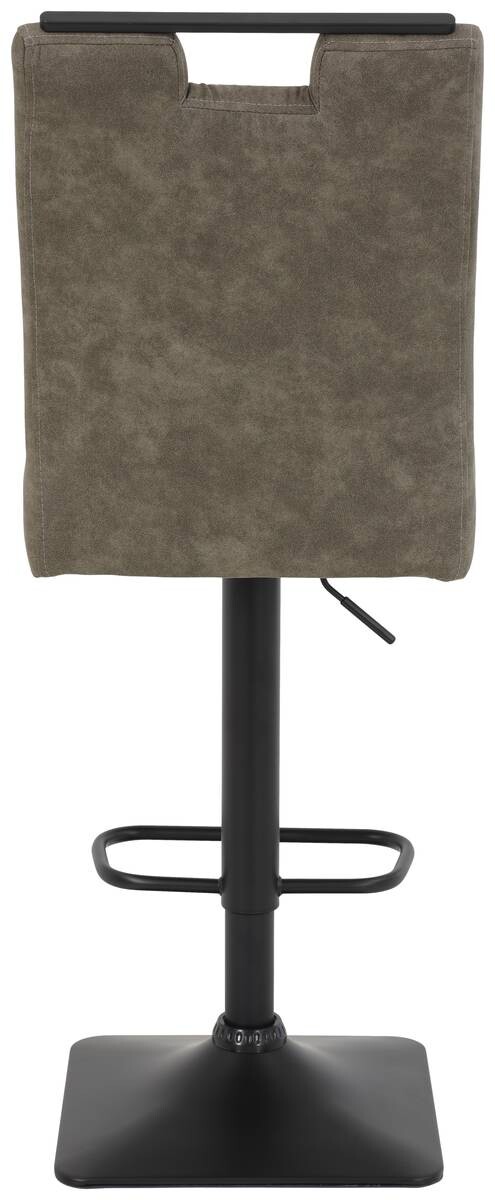Barhocker Jill schlamm Vintage Microfaser B/H/T: ca. 43x106x57 cm
