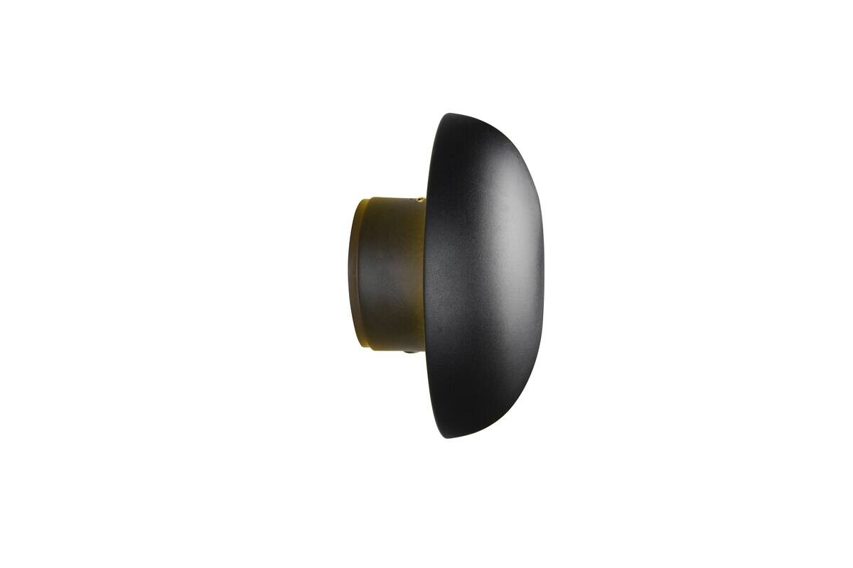 Reality LED Wandleuchte DAVEY mattschwarz Metall 1 Brennstellen