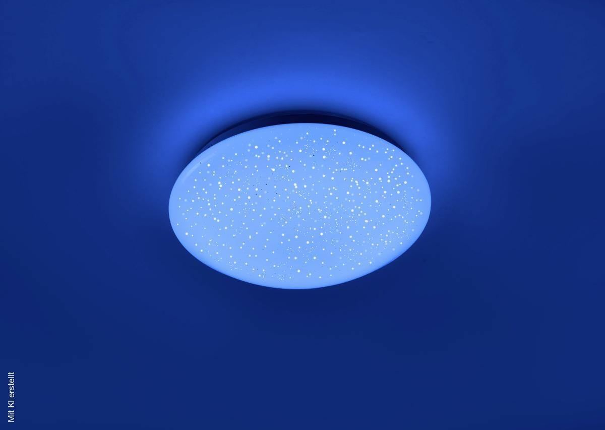 Just Light Deckenleuchte 14241-16 weiß Metall Kunststoff H/D: ca. 9x25 cm