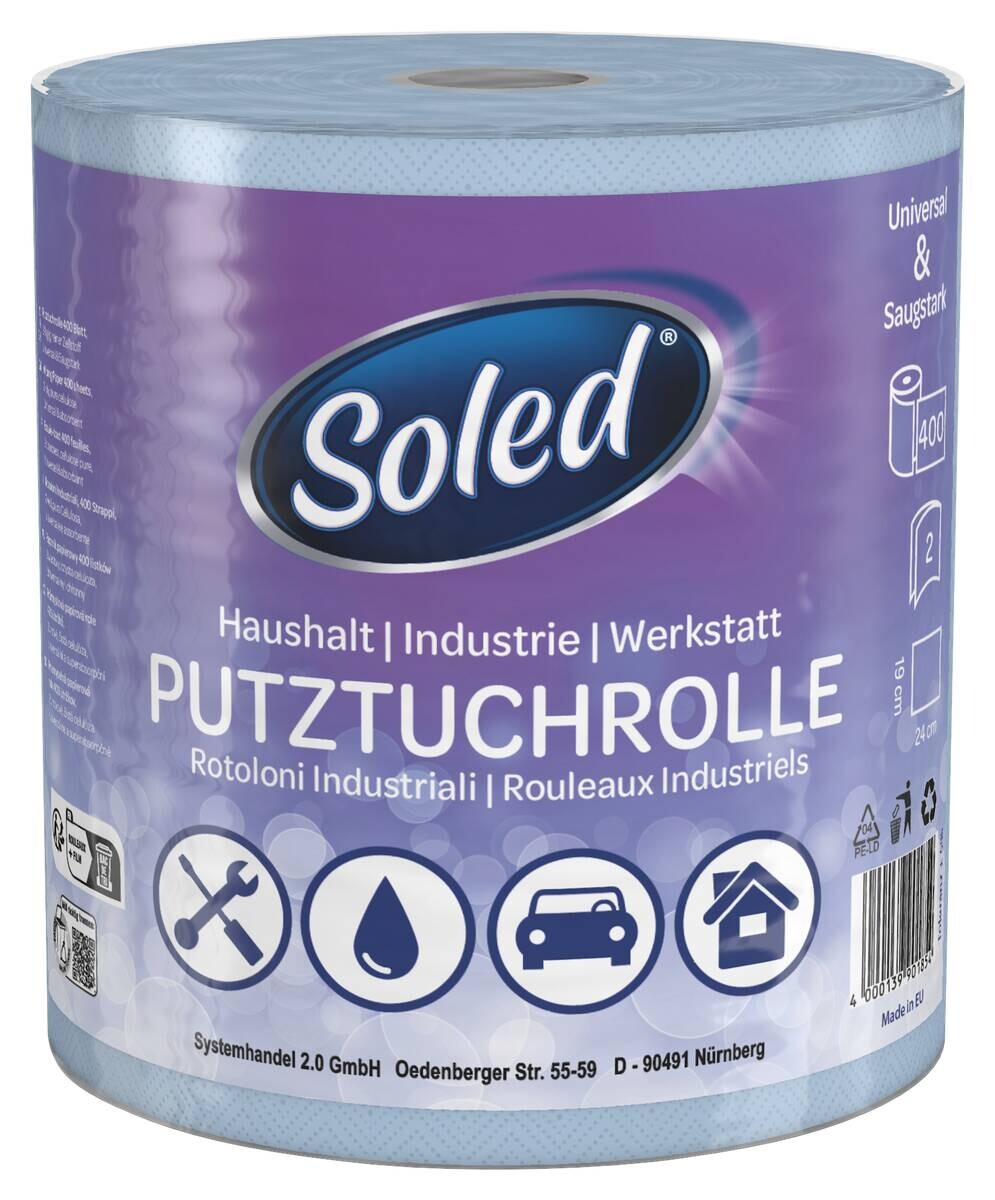 Soled Putztuchrolle 400 tlg.
