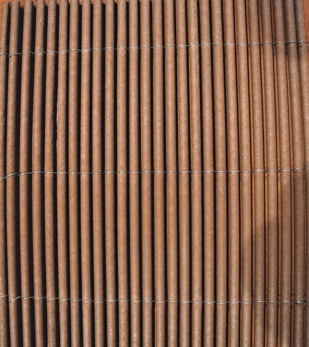 NORTENE Sichtschutz walnuss Holz B/H/L: ca. 300x17x150 cm